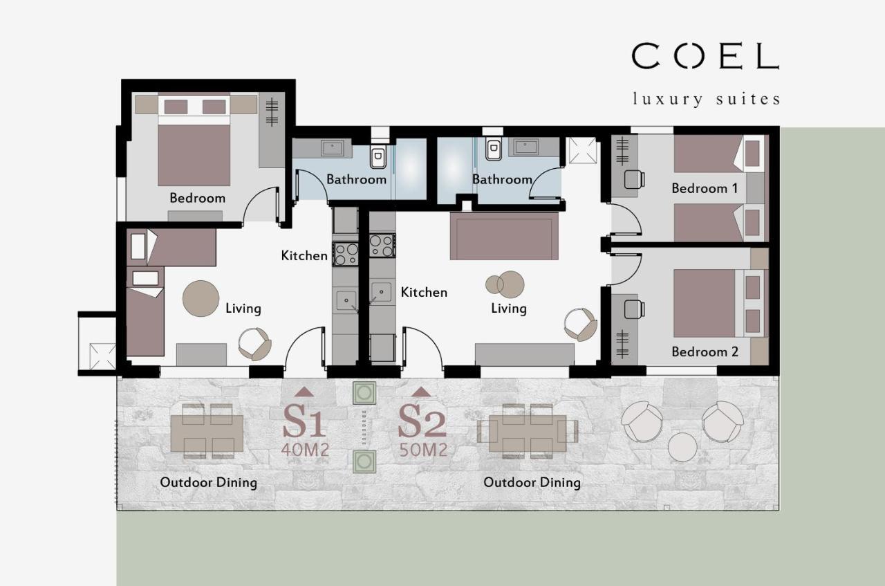 Coel Luxury Suites By Rentalspro Services - Potidea Halkidiki Nea Poteidaia Esterno foto
